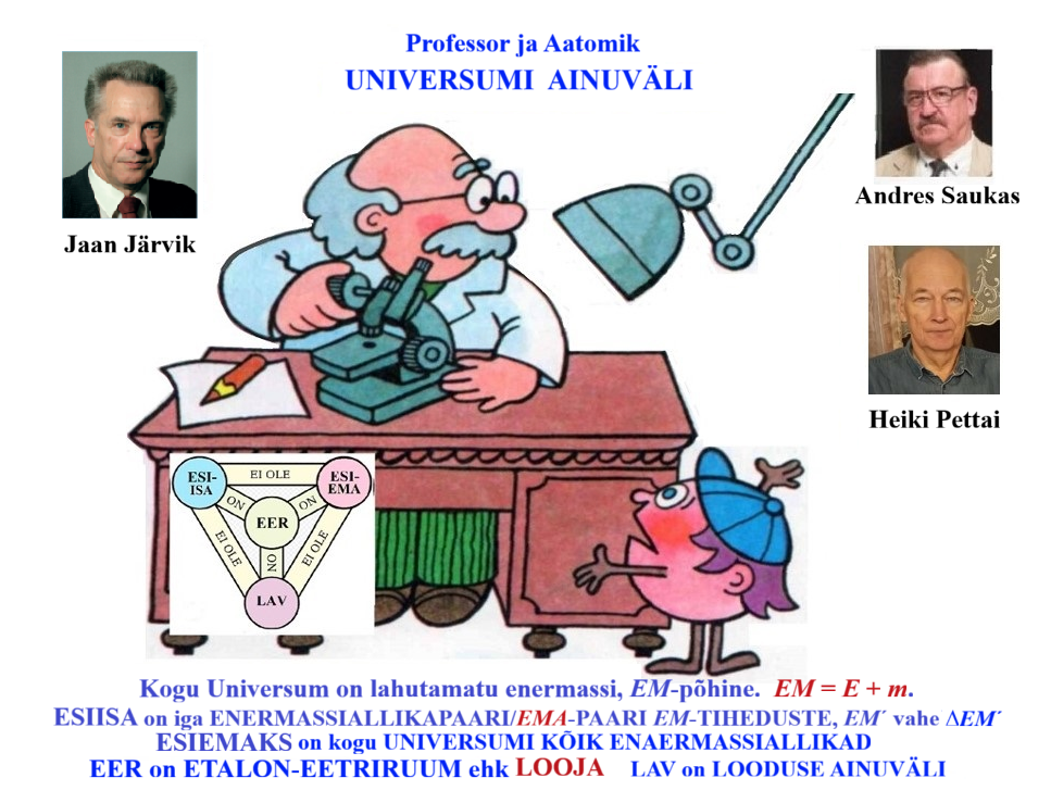 Universumi ainuväli – Ülekuulamisprotokoll nr. 1