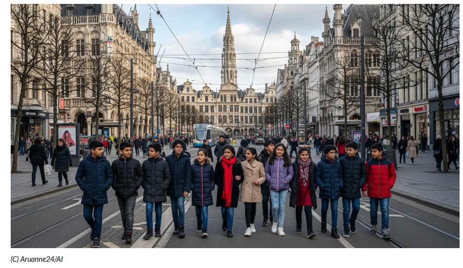 Rahvastiku vahetamine reaalajas –Brüsselisse ei ole põlisrahvaste lapsi peaaegu üldse jäänud.